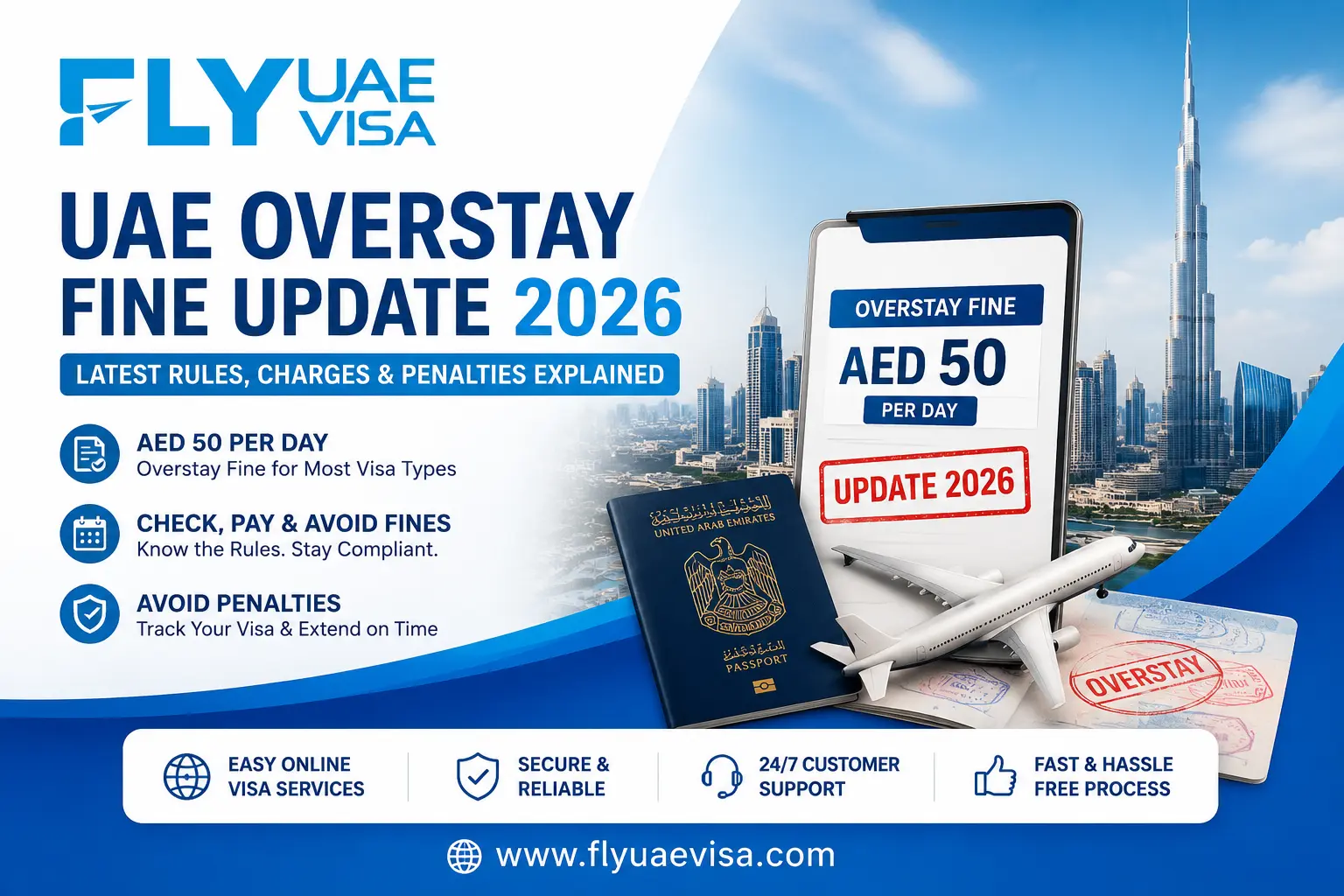 UAE Overstay Fine Update 2026: Latest Rules, Charges & Visa Penalties Explained